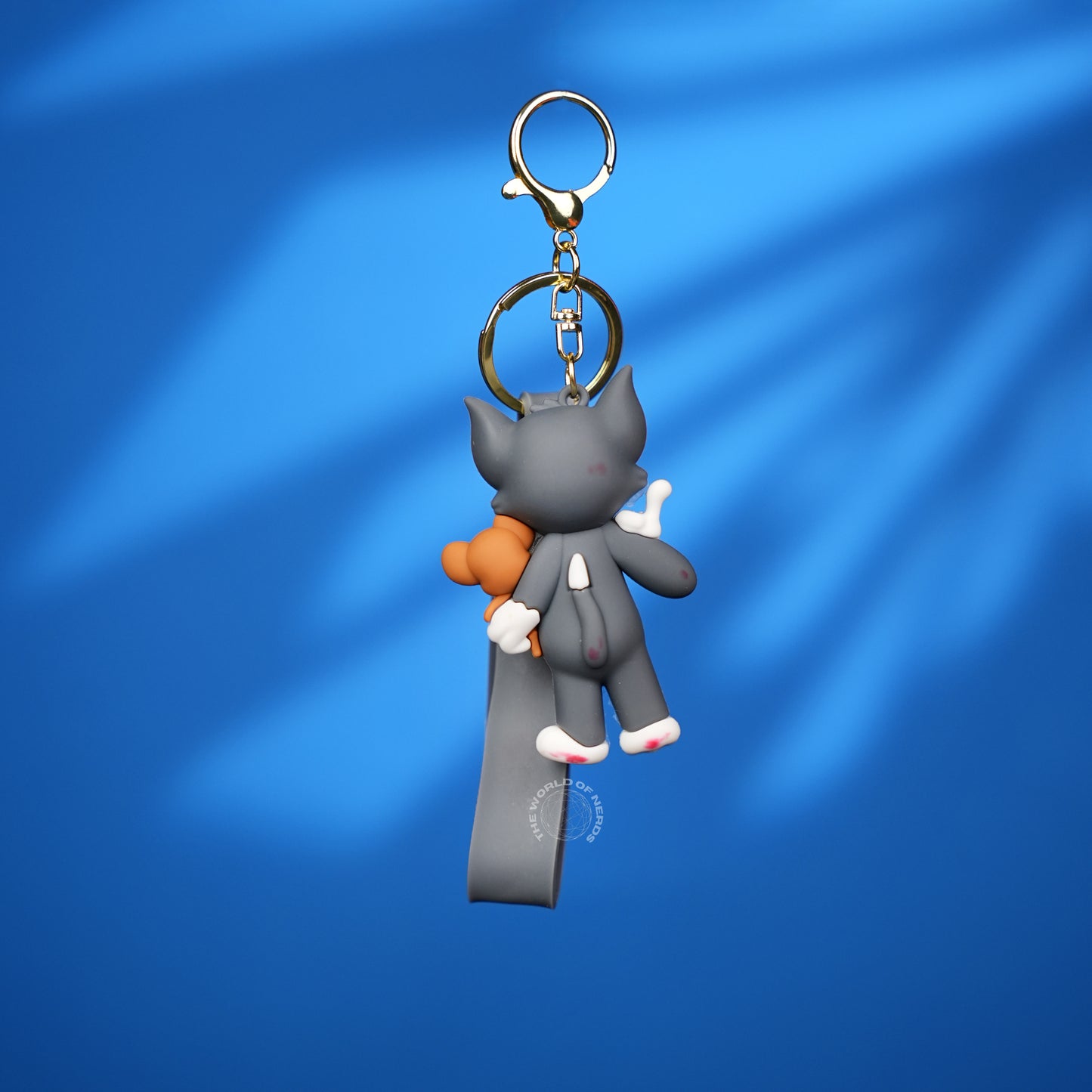 Tom & Jerry Thumbs Up Cartoon Strap Keychain