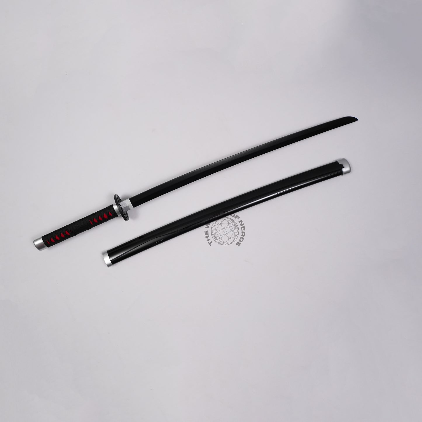 Tanjiro Nichirin Katana - Authentic Wooden Replica from Demon Slayer