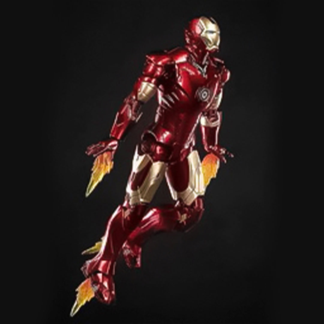 ZD Toys Iron Man Mark III Collectible Figure – Premium Metallic Finish with FX Parts - The World Of Nerds