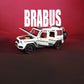 Mercedes-Benz Brabus G-Class White Model Car - 1:22 Scale Diecast
