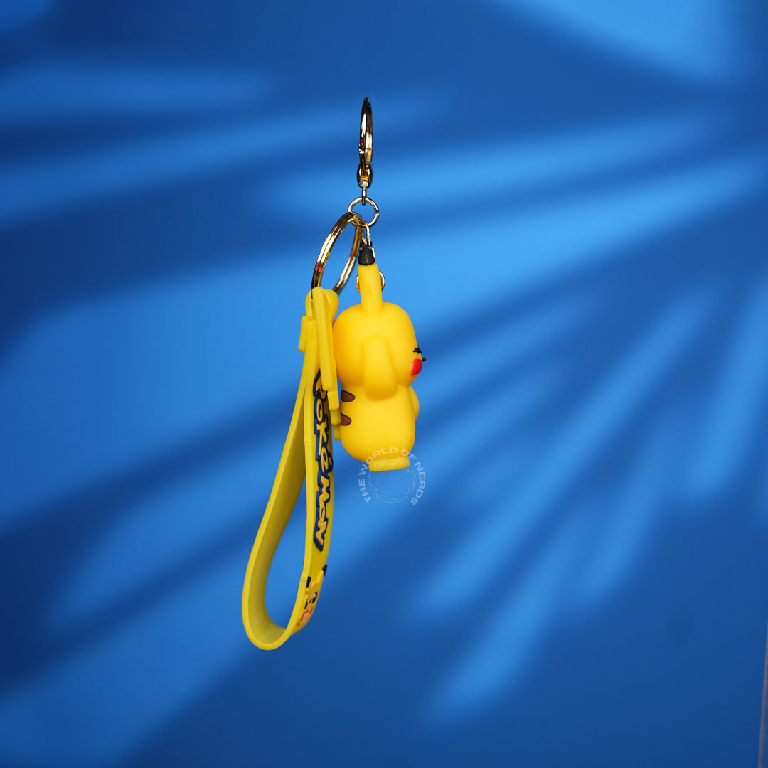 Pikachu Pokémon Cartoon Strap Keychain