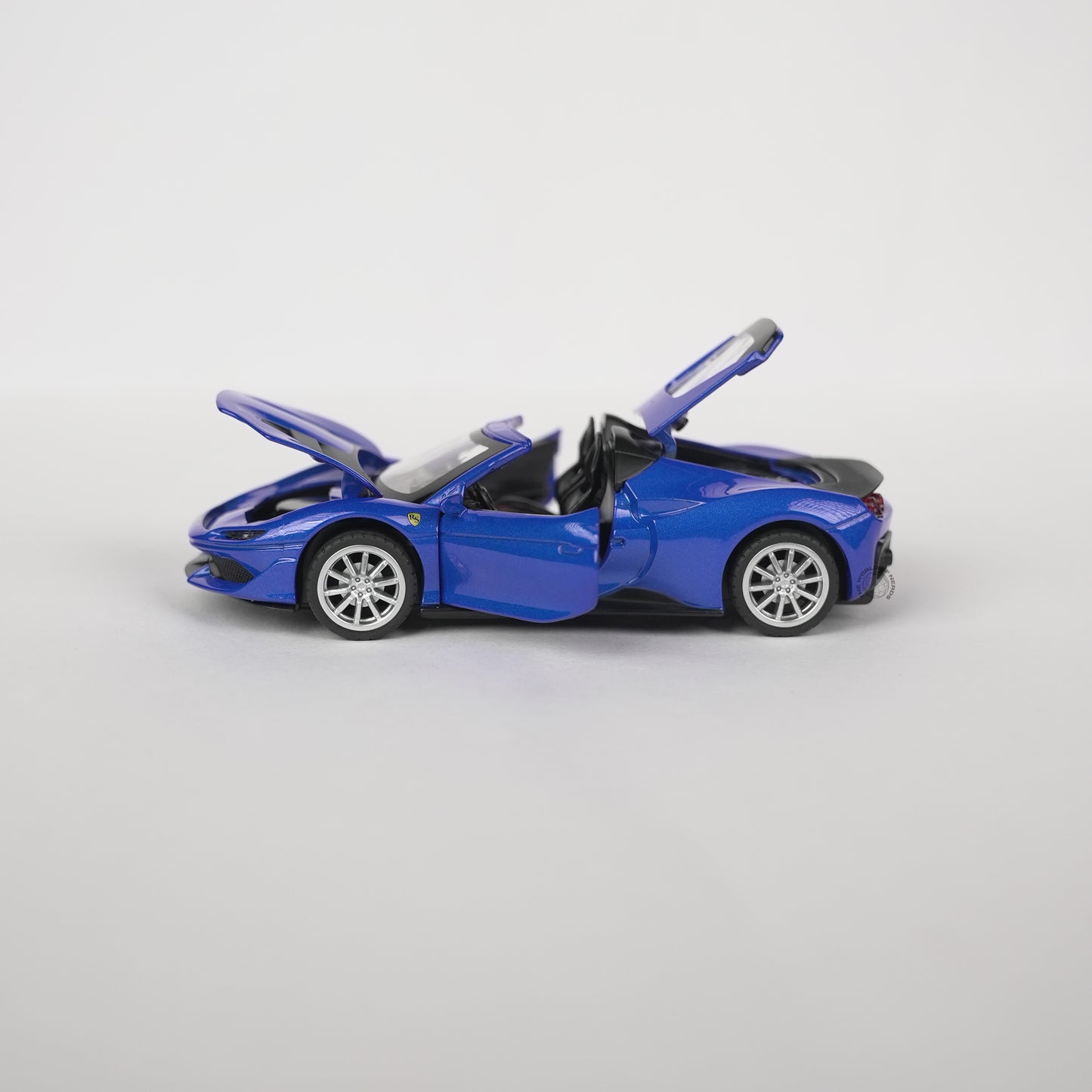 Ferrari Blue Model Car - 1:32 Scale Diecast