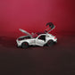 Mercedes-AMG GT R Grey Model Car - 1:22 Scale Diecast