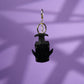 Black Bugatti Sports Car Keychain