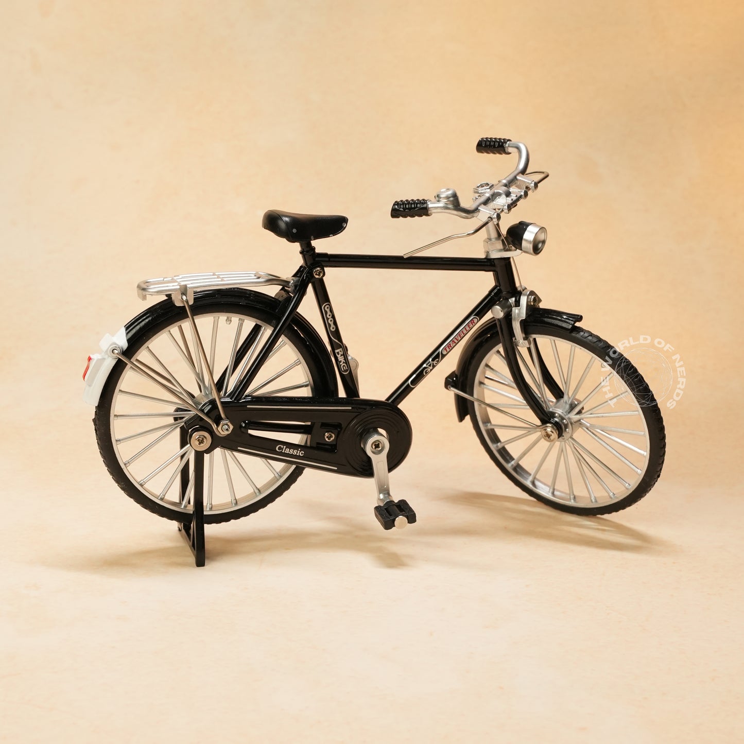 BLACK-CLASSIC BICYCLE 1:10 SCALE