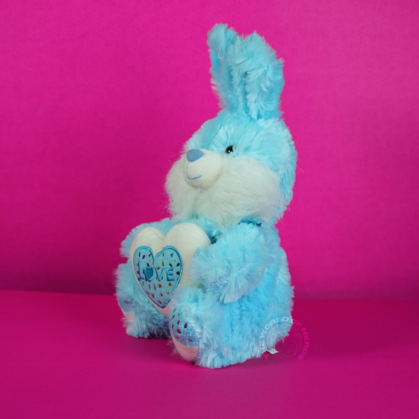 Rabbit Soft Toy (Blue) - The World Of Nerds