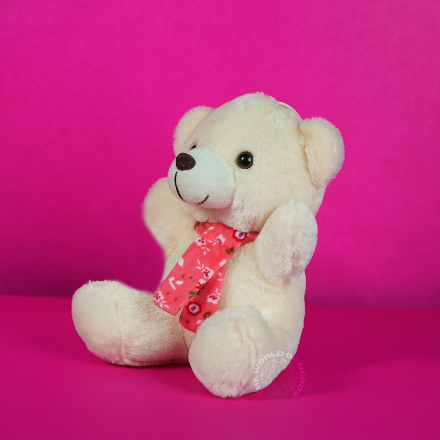 Teddy Bear Soft Toy - Cream - The World Of Nerds