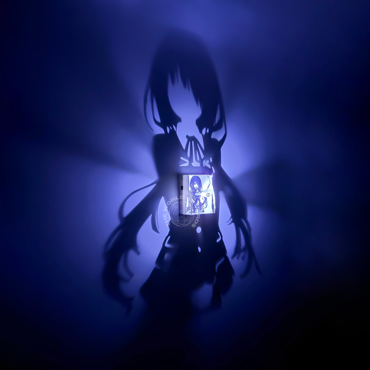 Kurumi Tokisaki Shadow Light Box – Date A Live Anime LED Wall Decor