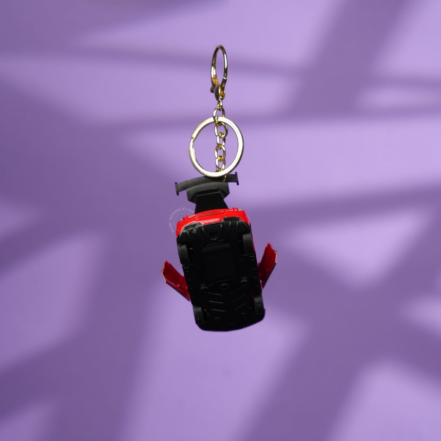 Red Ferrari Sports Car Keychain