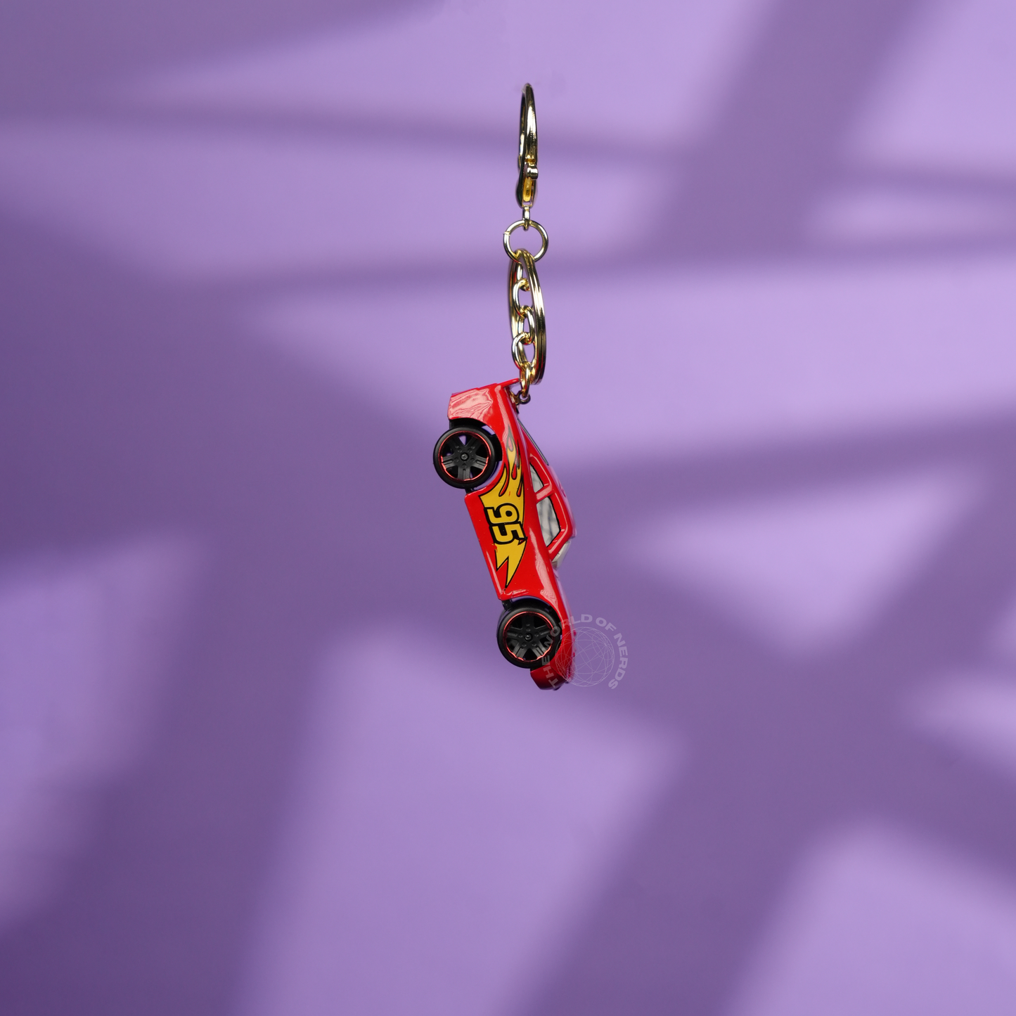 Lightning McQueen Car Keychain