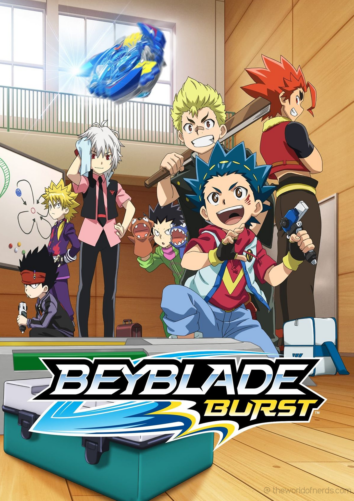 Beyblade Burst Poster A3+ Size - The World Of Nerds