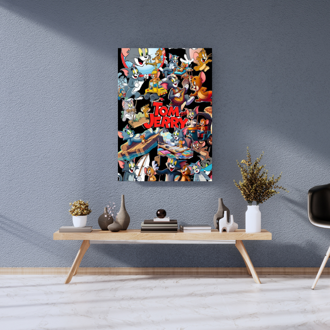 Tom and Jerry A3+ HD Wall Poster - The World Of Nerds