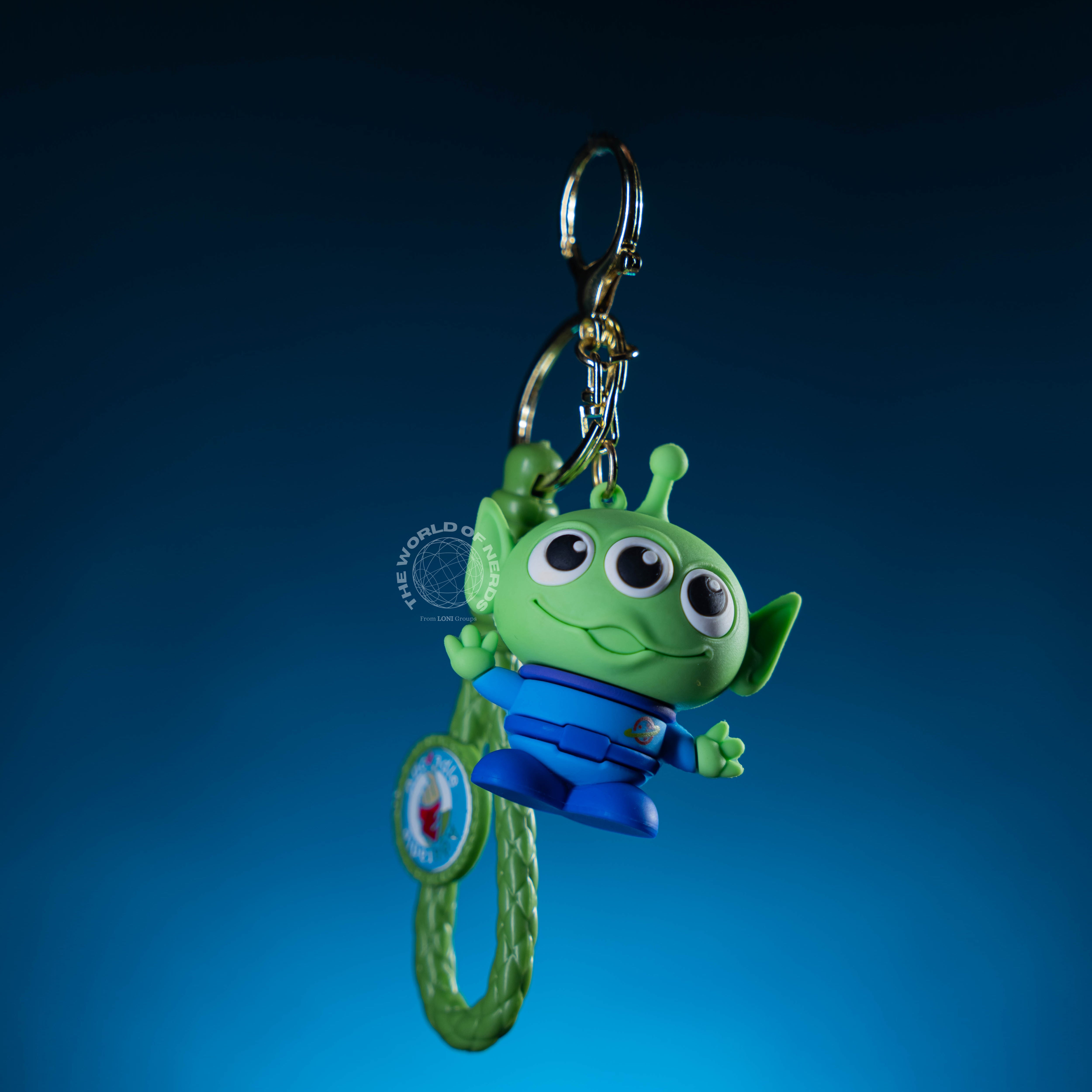 TOY STORY GREEN ALIEN KEYCHAIN