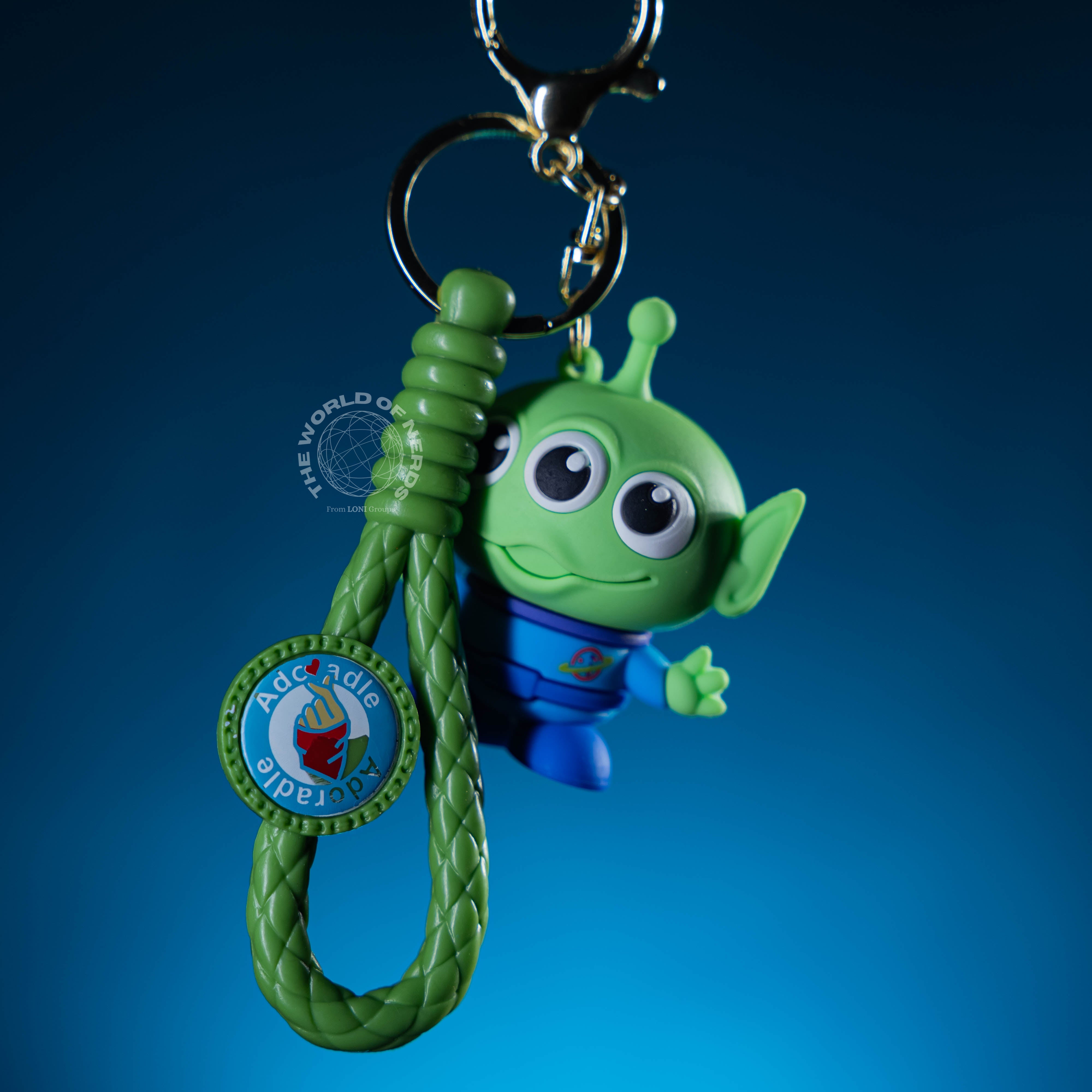 TOY STORY GREEN ALIEN KEYCHAIN – The World Of Nerds