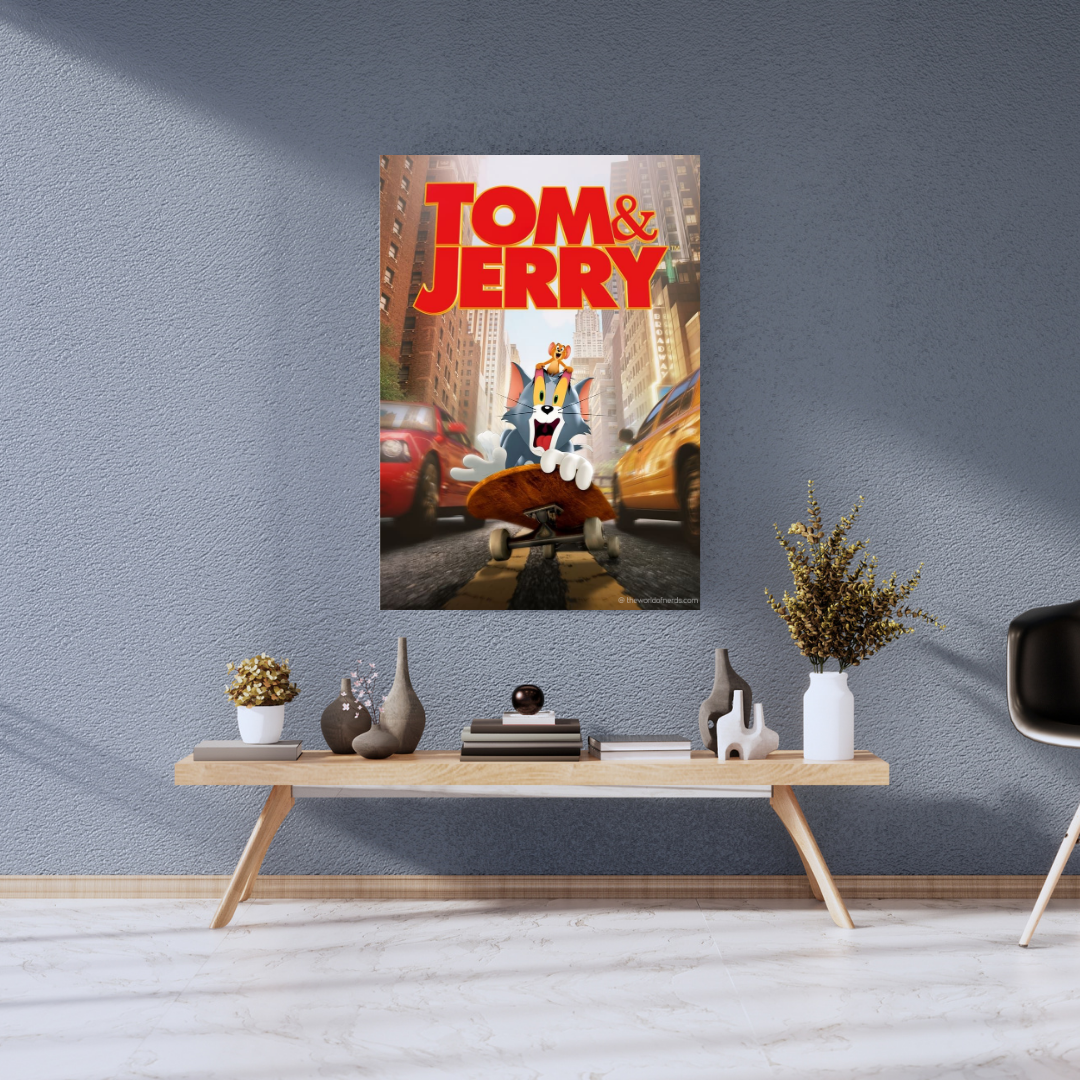 Tom and Jerry A3+ HD Wall Poster - The World Of Nerds