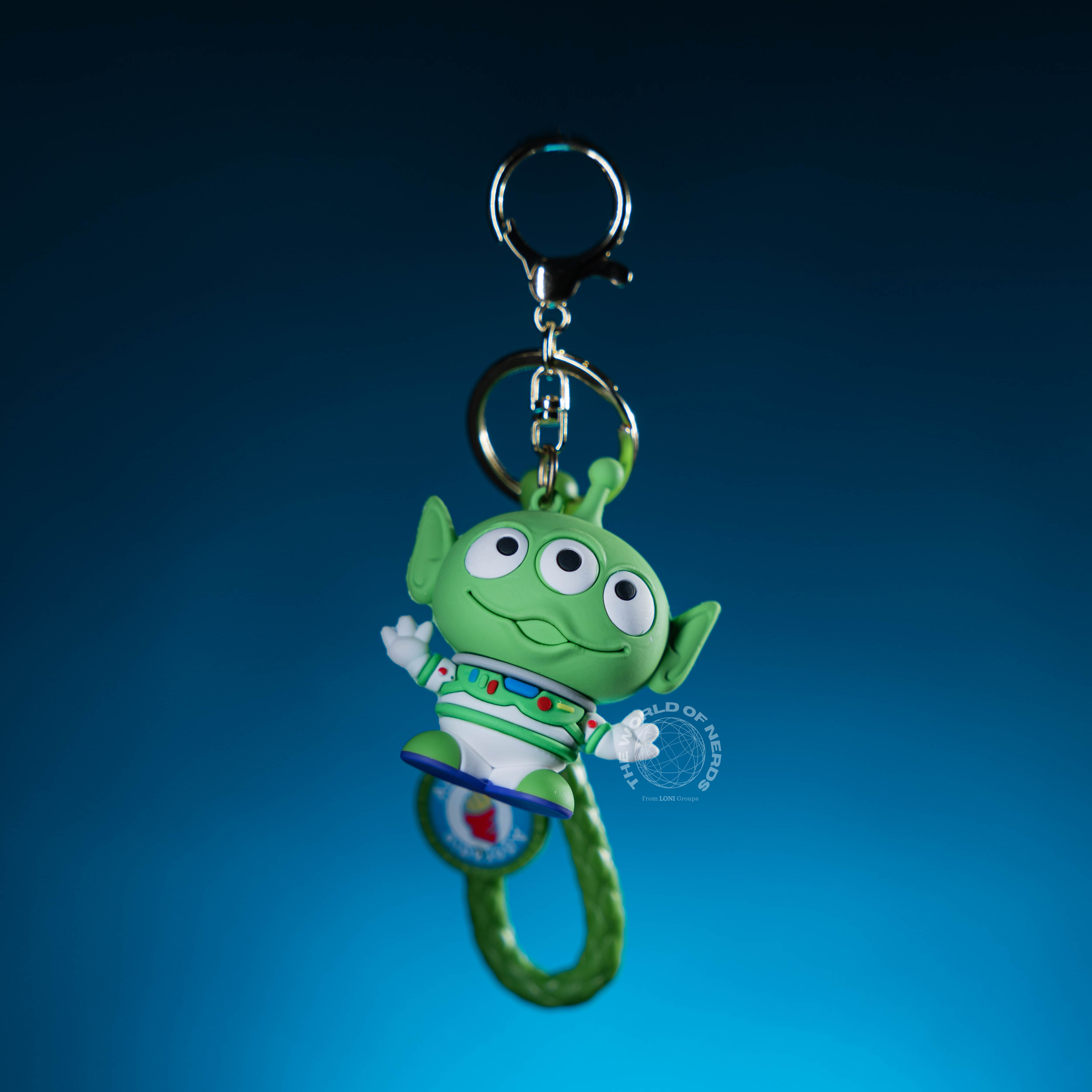 TOY STORY ALIEN AS BUZZ LIGHTYEAR KEYCHAIN