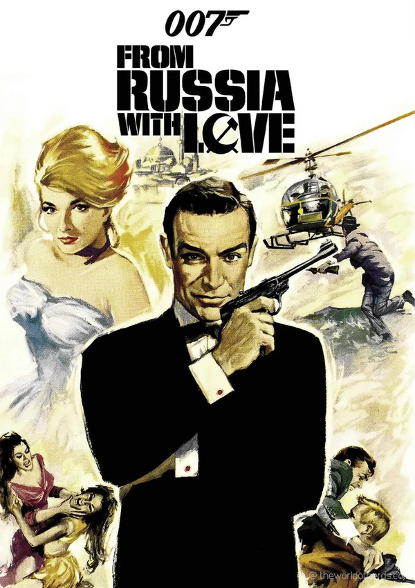 007 From Russia With Love Poster A3+ Size