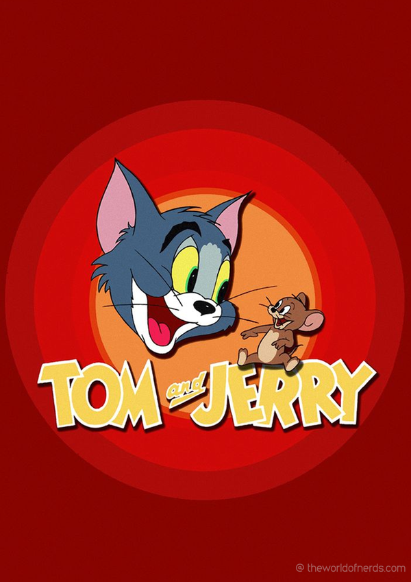 Tom and Jerry A3+ HD Cartoon Wall Poster