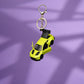 Green Bentley Sports Car Keychain