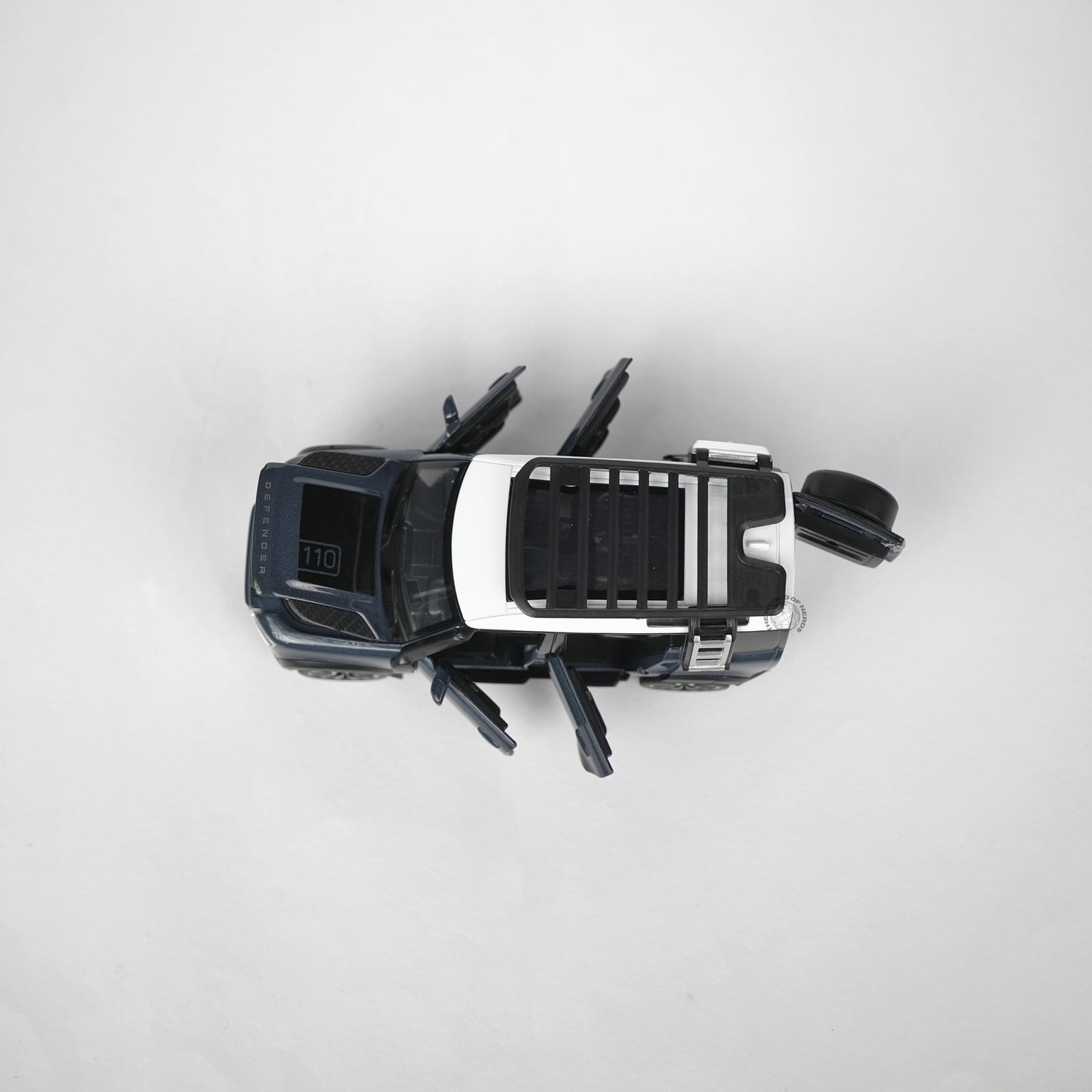 Land Rover Defender 110 Blue Model Car - 1:32 Scale Diecast