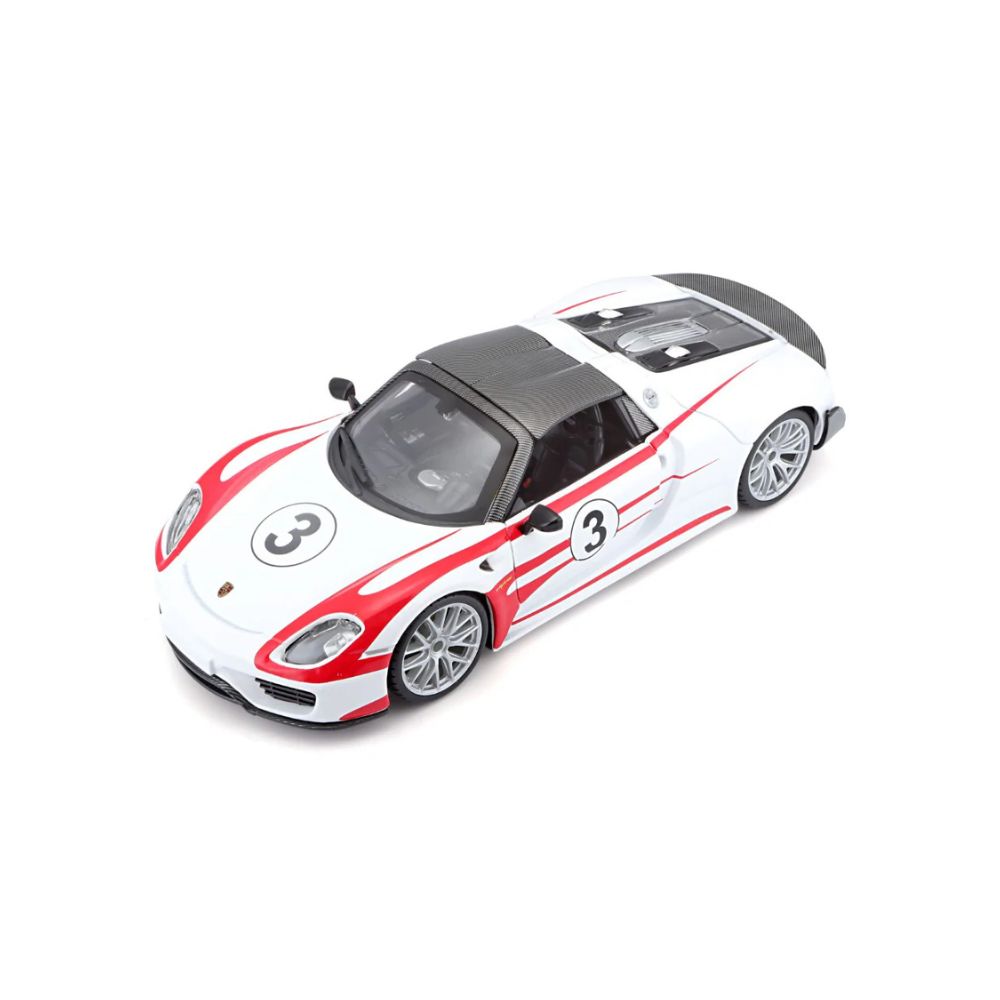 BBURAGO PORSCHE 918 WEISSACH SCALE - 1:24