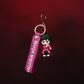 Giyu Tomioka Pink Sword Pose Anime Keychain