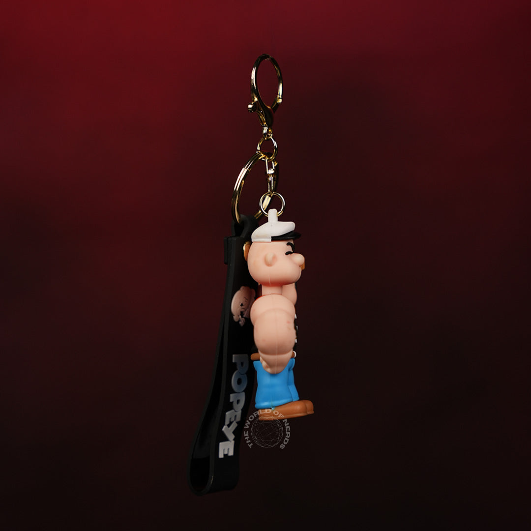 Popeye Cartoon Keychain