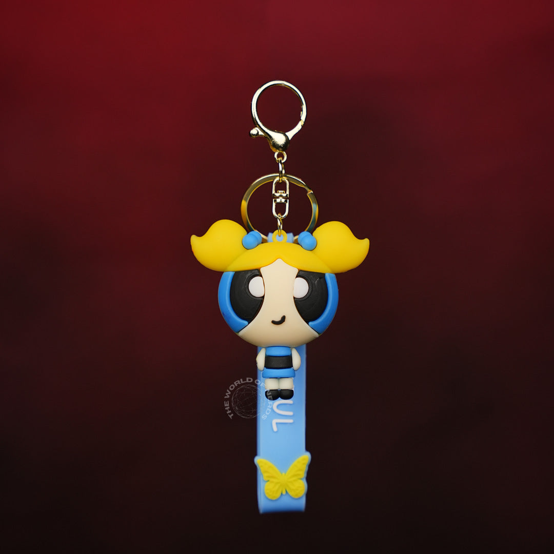 Bubbles Powerpuff Girls Keychain