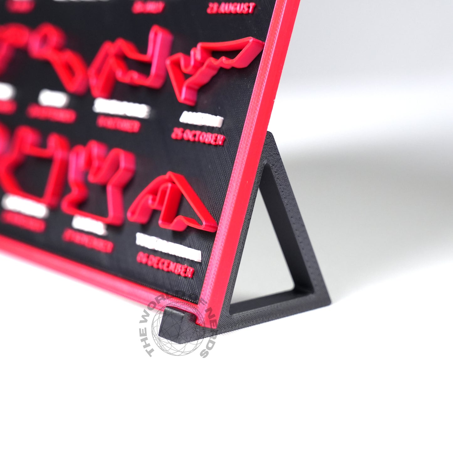 F1 2026 Race Track Wall Art – Formula 1 Circuit Display Without Frame