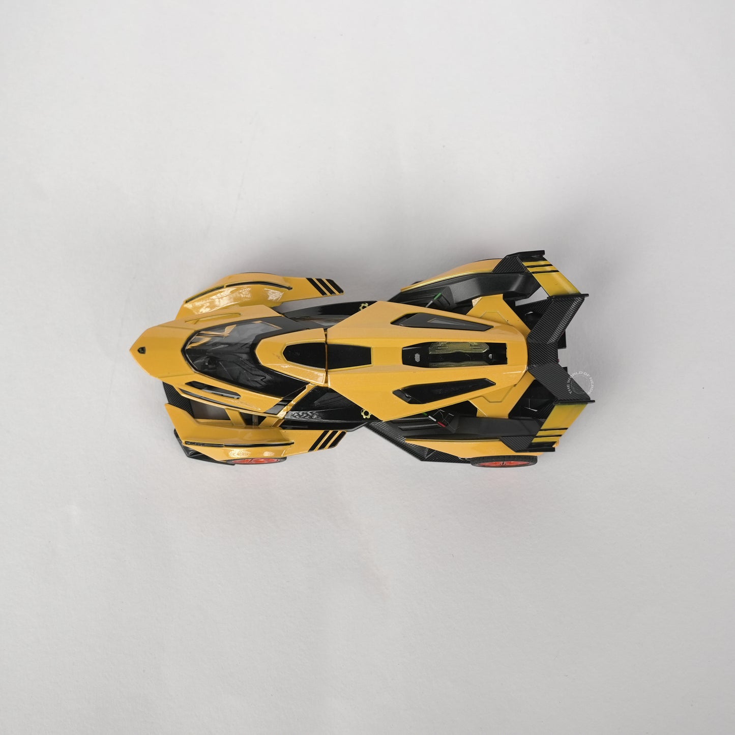 Lamborghini Vision Gran Turismo Yellow Model Car - 1:32 Scale Diecast