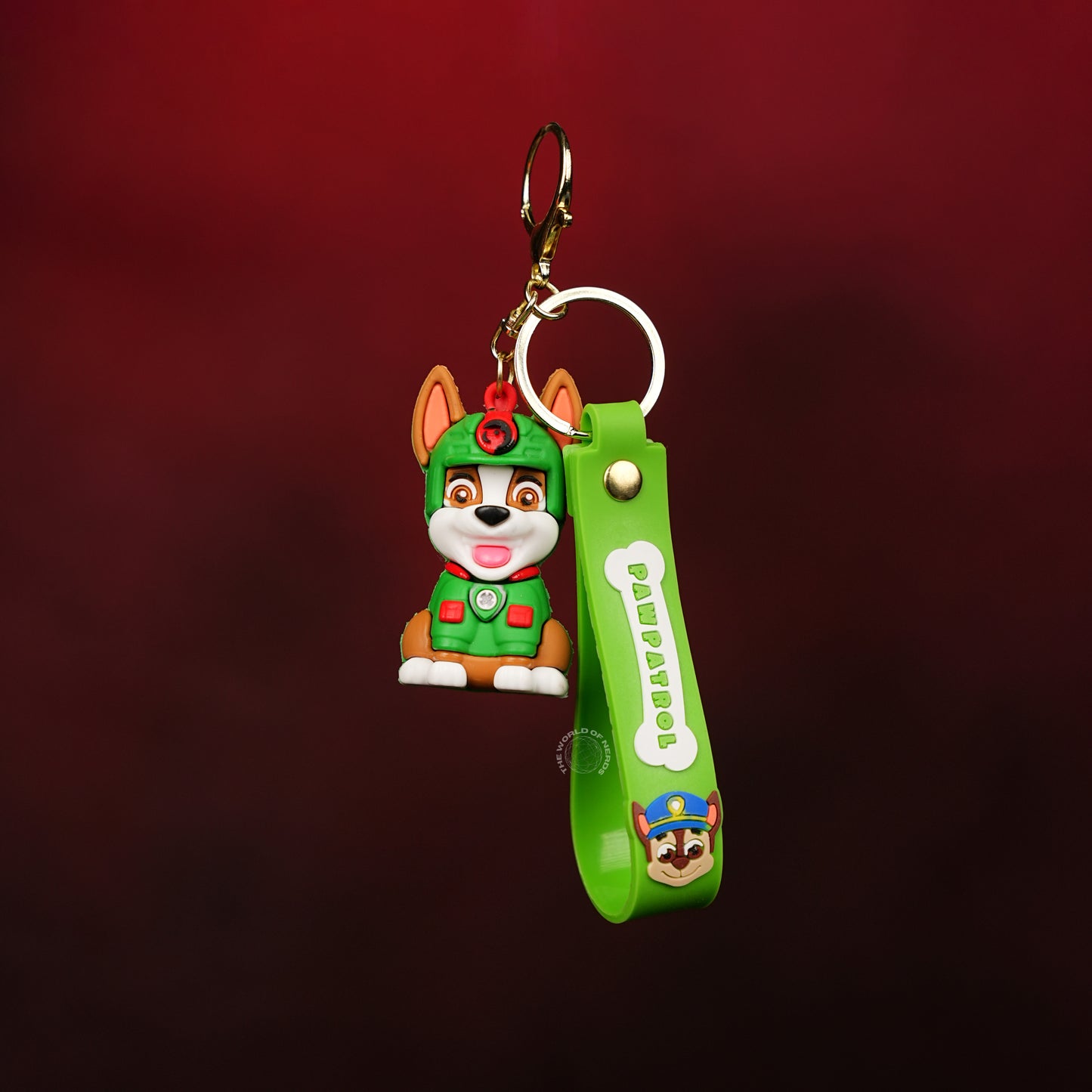 Tracker Paw Patrol Jungle Pup Keychain