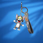 Tom Angry Cartoon Strap Keychain