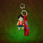 One Piece Monkey D. Luffy Classic Chibi 3D Rubber Keychain - The World Of Nerds