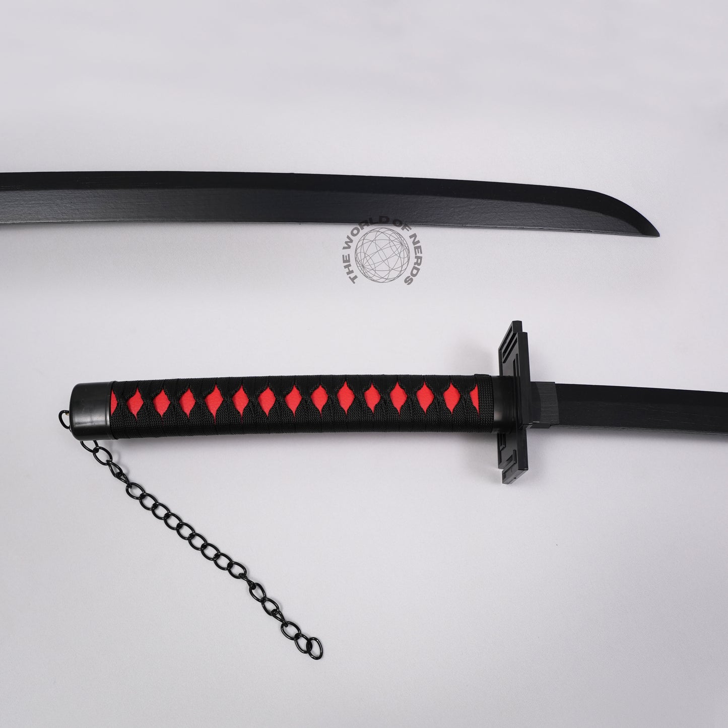 Ichigo Kurosaki Wooden Katana Square Handle – Bleach Anime Sword