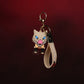 Inosuke Hashibira Crossed Swords Chibi Keychain