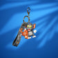 Tom & Jerry Cute Duo Strap Keychain