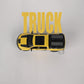 Ram Mammoth Pickup Truck Diecast Model – 1:32 Scale (Yellow)