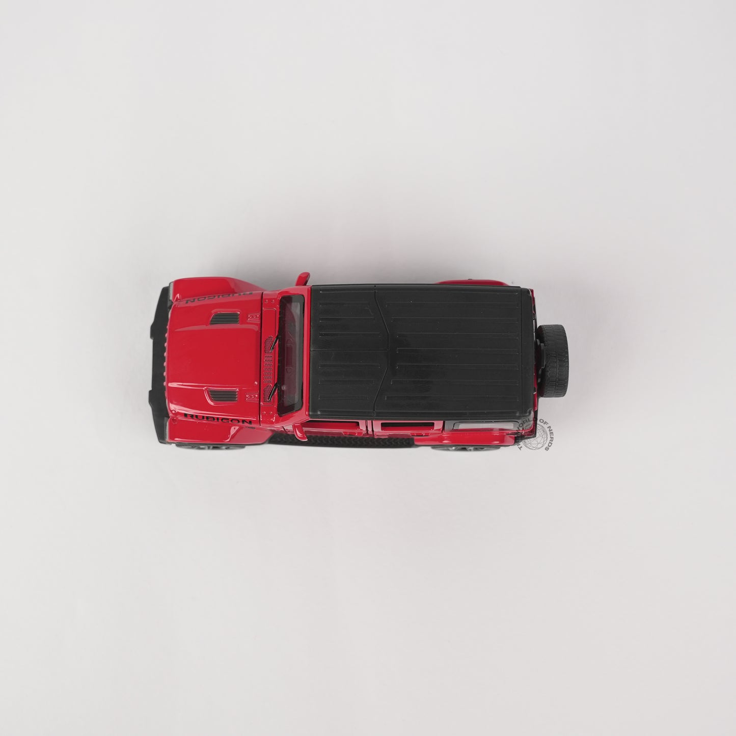 Jeep Wrangler Rubicon Red Model Car - 1:32 Scale Diecast