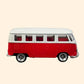 Volkswagen T1- Red - CCA (With Case) - The World Of Nerds