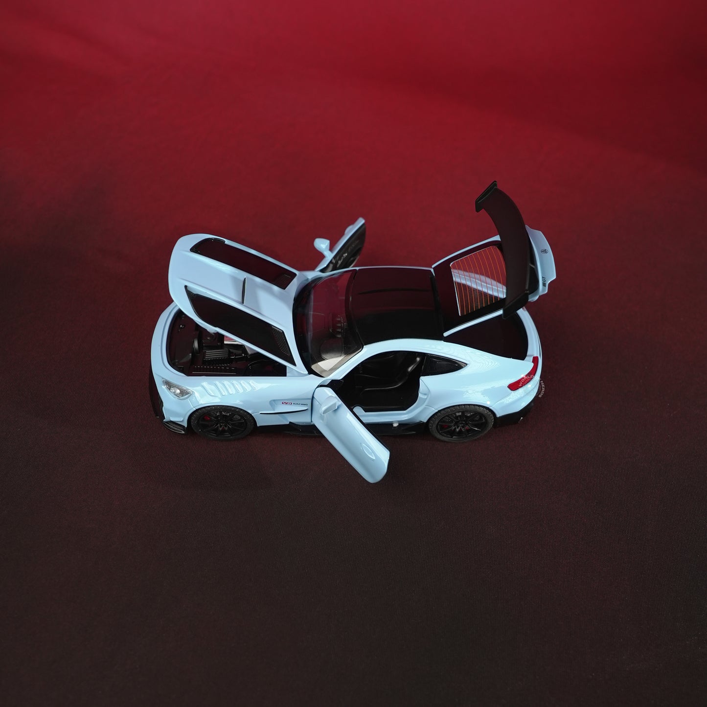 Mercedes-AMG GT R Blue Model Car - 1:22 Scale Diecast