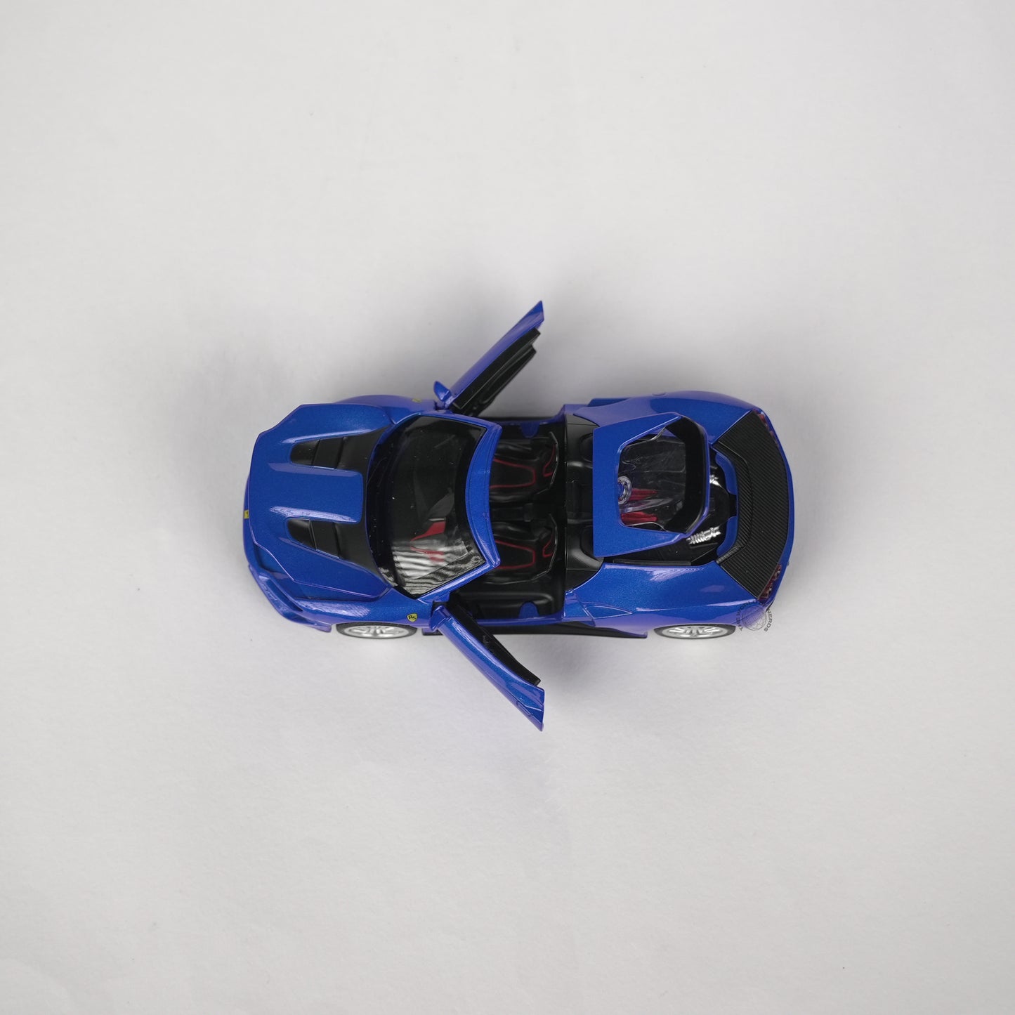 Ferrari Blue Model Car - 1:32 Scale Diecast