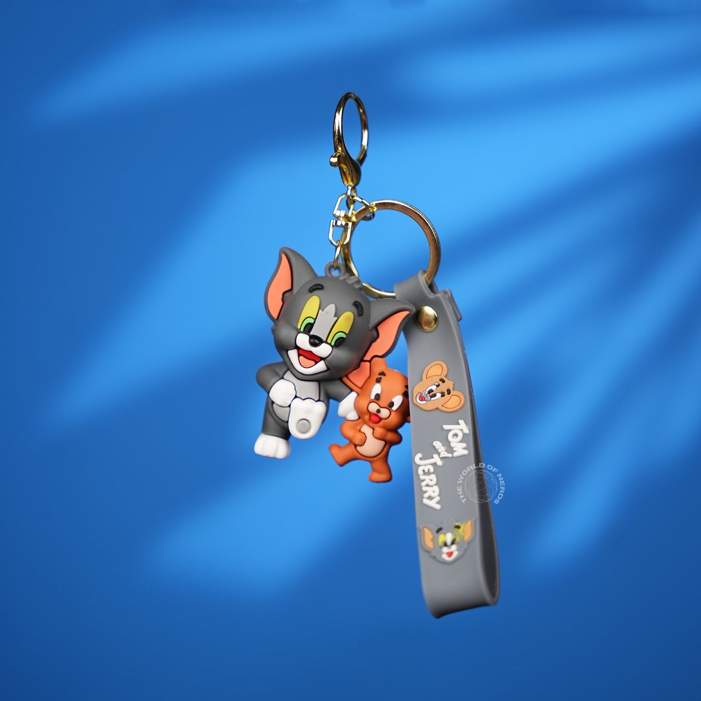 Tom & Jerry Happy Duo Strap Keychain