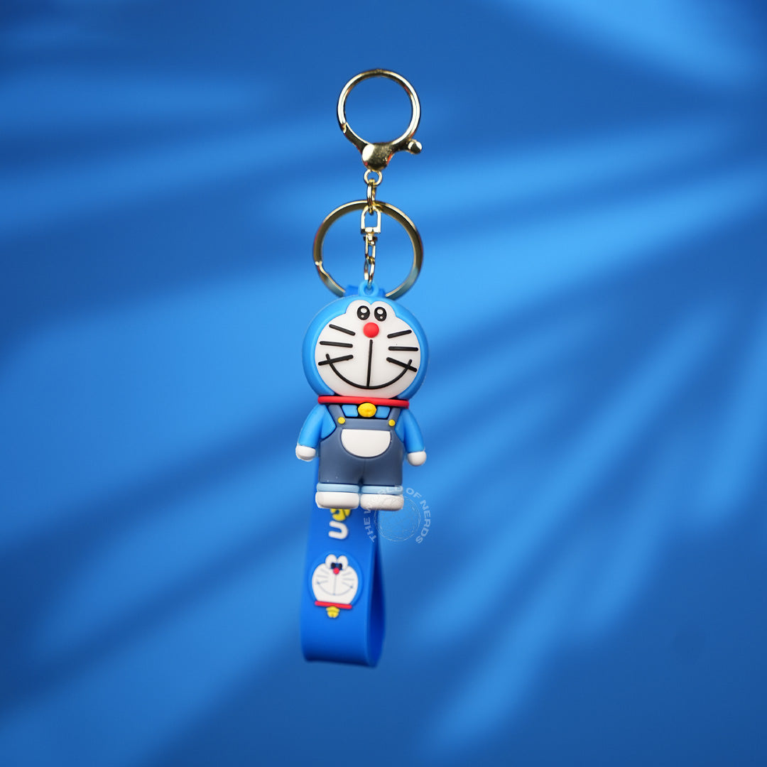 Doraemon Classic Character Strap Keychain