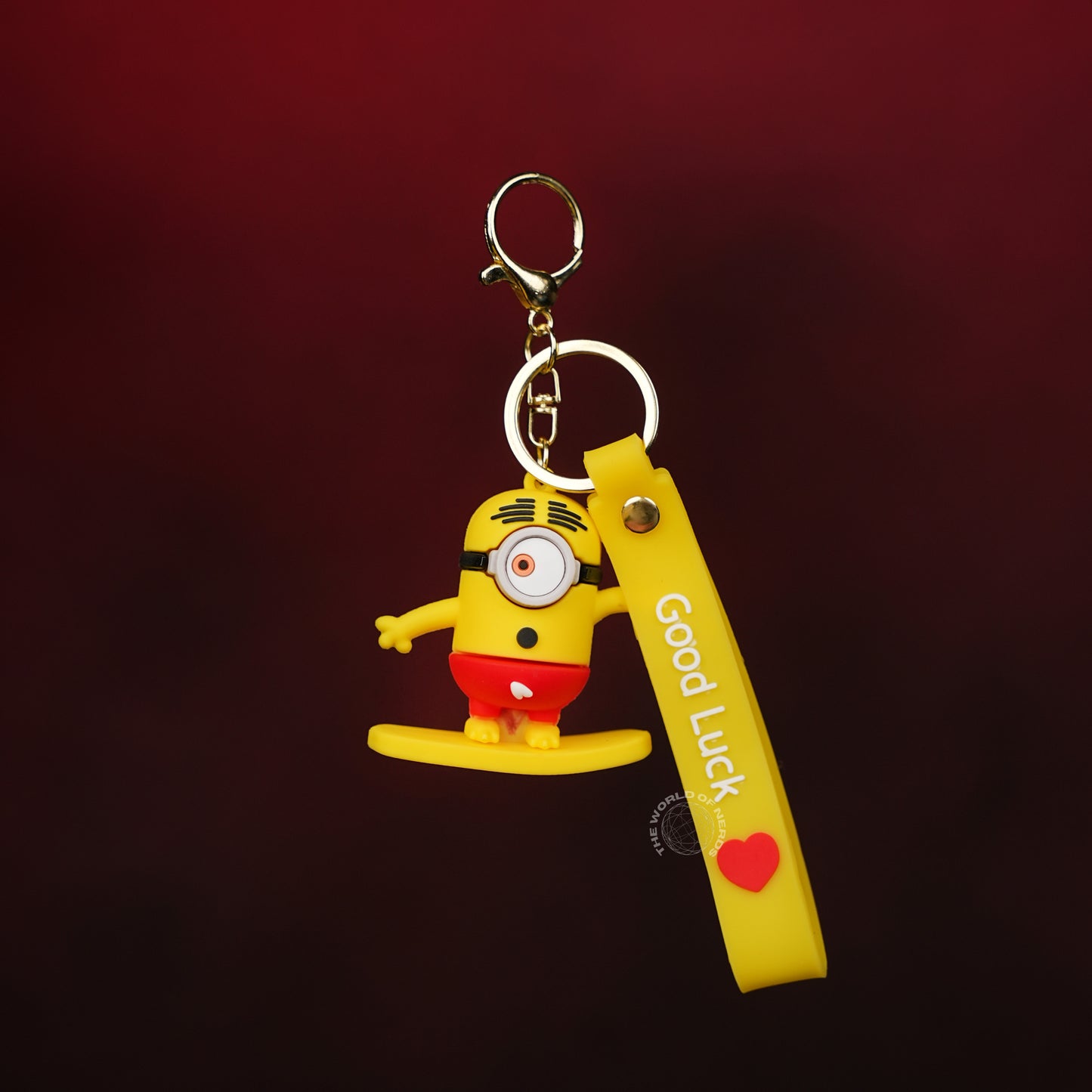 Carl Minion Keychain