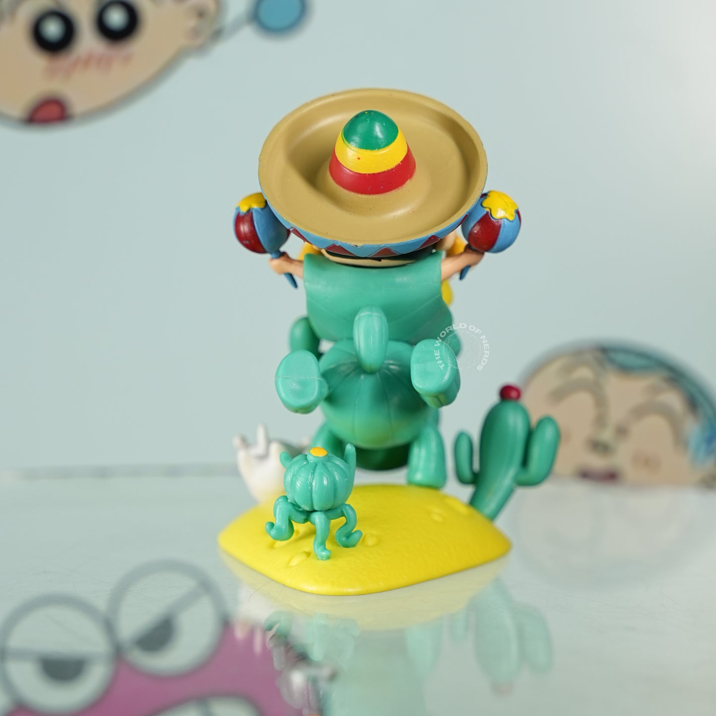 Shinchan Cactus Ride Figurine