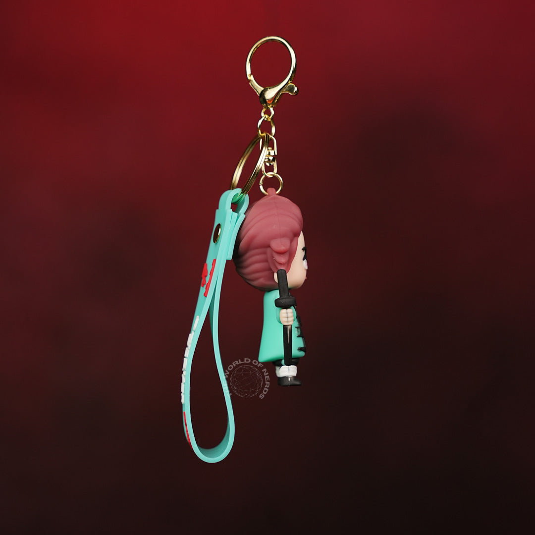 Tanjiro Kamado Sword Chibi Anime Keychain