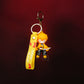 Zenitsu Agatsuma Thunder Strike Pose Keychain