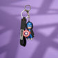 Captain America Black Coat Strap Keychain