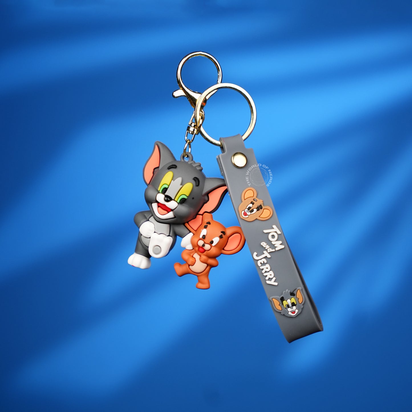 Tom & Jerry Cartoon Strap Keychain