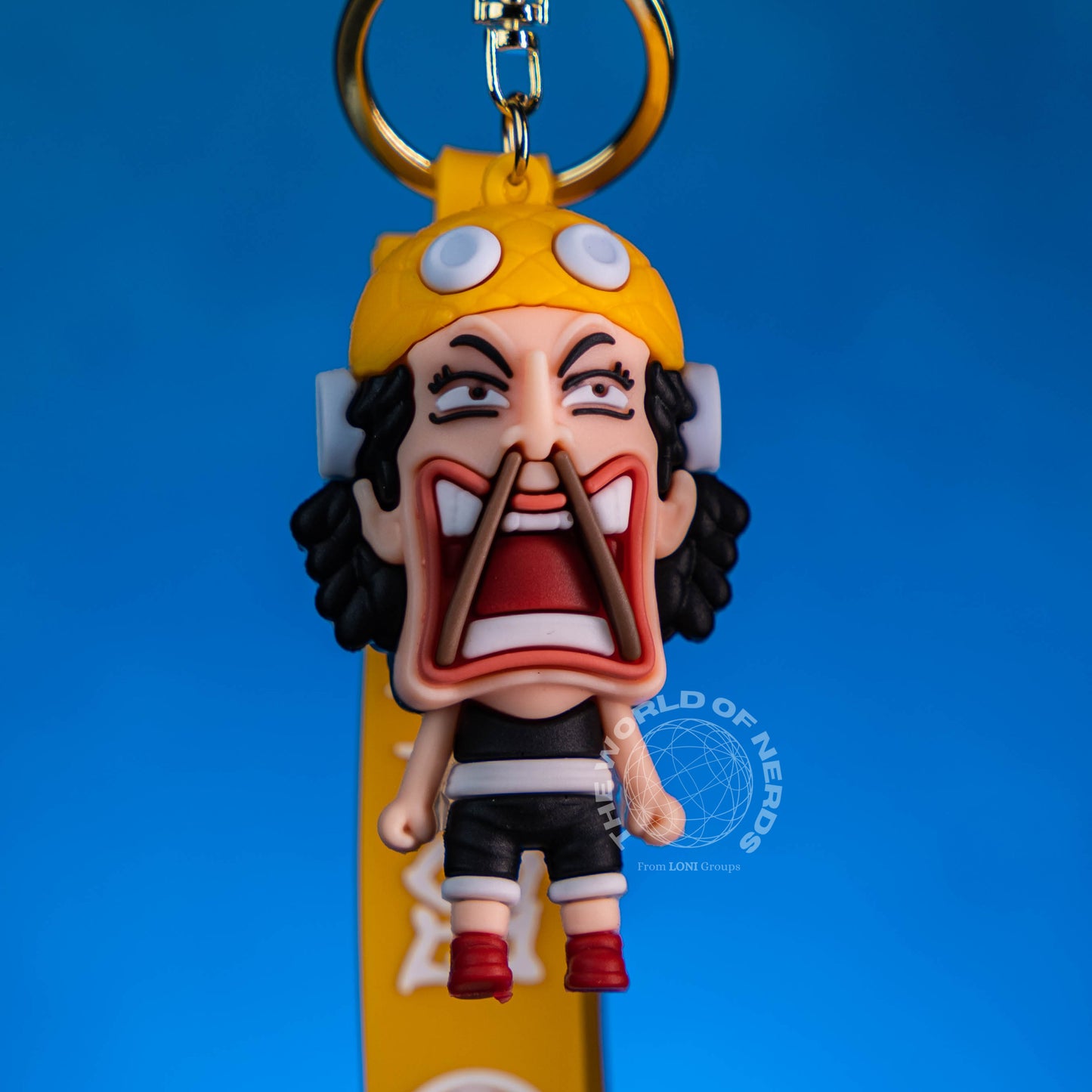 ONE PIECE ANIPULSE USOPP KEYCHAIN